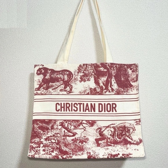 DIORIVIERA STRAW BOOK TOTE✨ GWP✨AuThEnTiC✨NEW in Package✨ - Picture 5 of 8